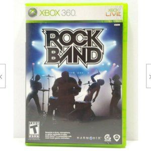 Rock Band (Microsoft Xbox 360, 2007) Video Game 5033E1M
